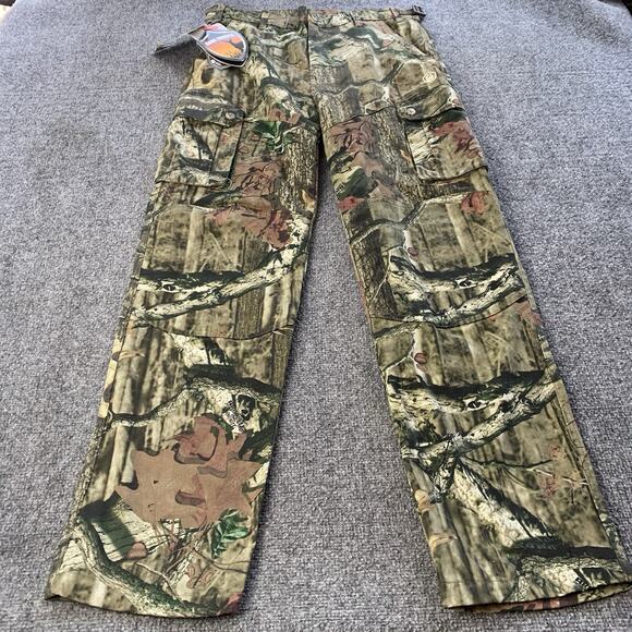 NWT Game Winner Mossy Oak Cargo Pants Mens Medium Hunting Camo Outdoor (32x30) - Picture 1 of 16